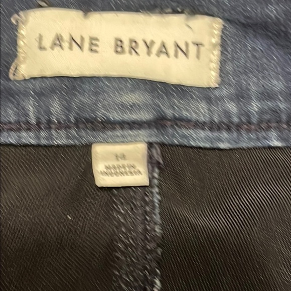 Lane Bryant High Rise Women Jeans - Dark Blue - Picture 9 of 10